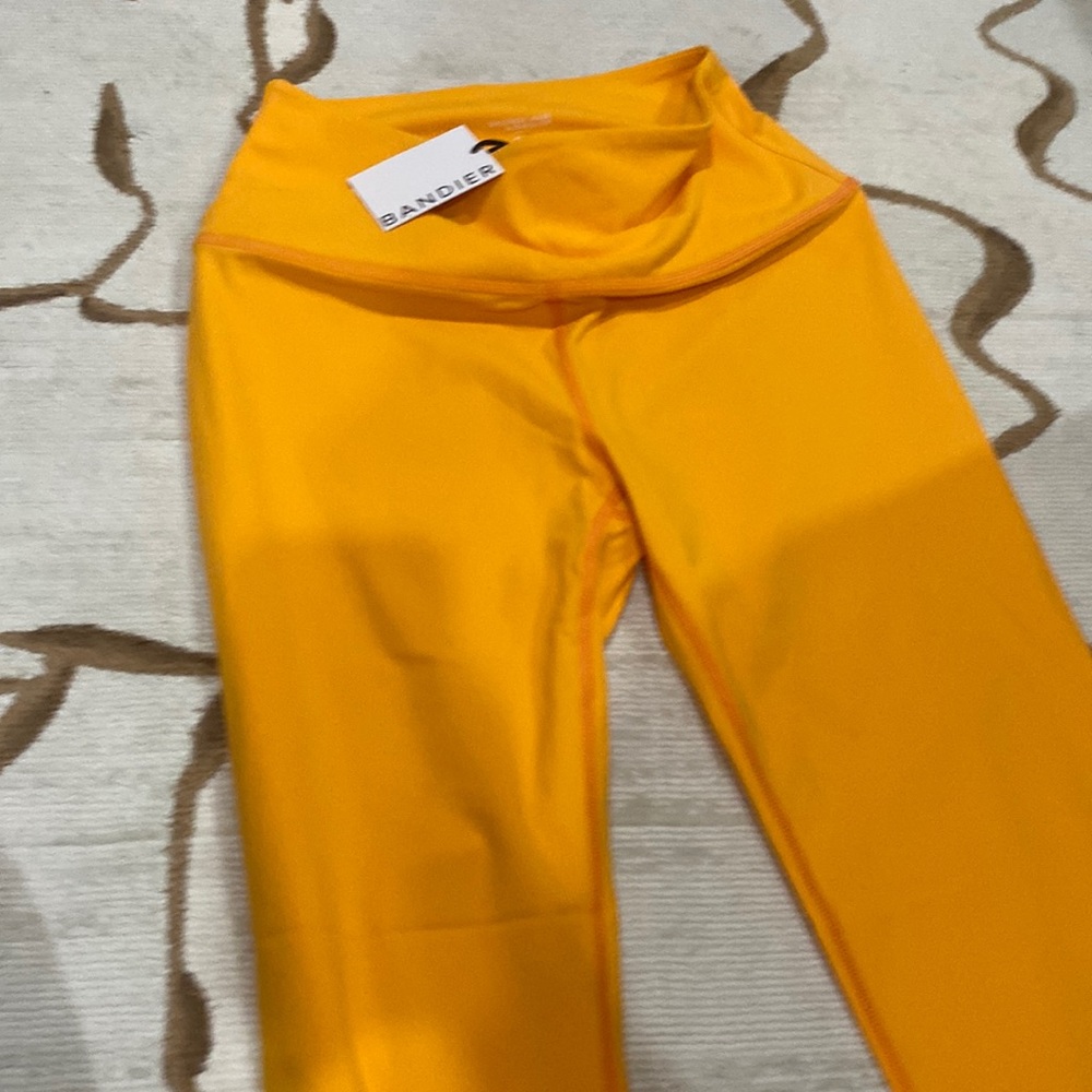 Sincerely Jules from BANDIER size medium orange leggings